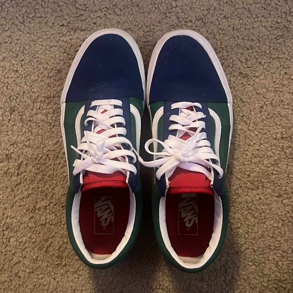 Men’s multicolor vans old skool size 10.5